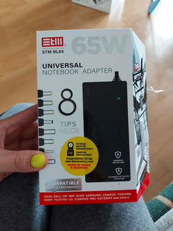 Сетевой адаптер для ноутбуков. Адаптер STM BL65