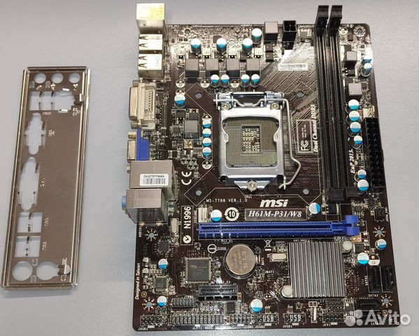 Msi h61m p31 w8 схема подключения