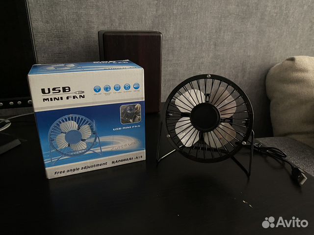 Вентилятор настольный новый
