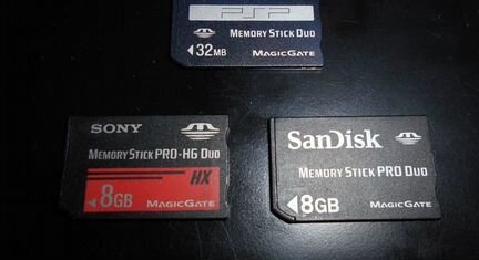 Карта памяти Sony PSP Memory Pro Duo PS Vita