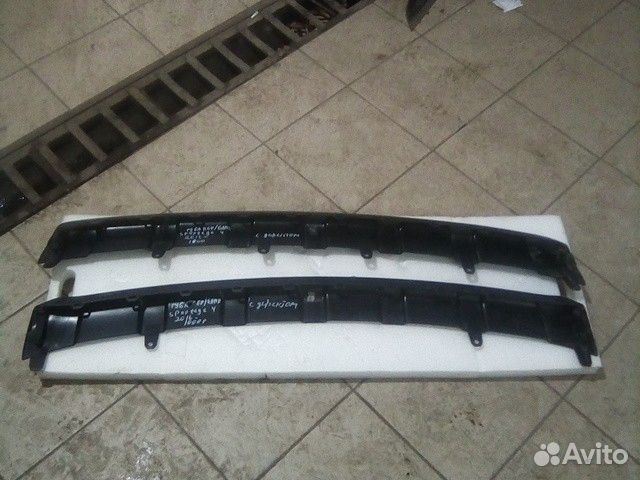 Губа переднего бампера Kia Sportege 4 Киа Спортедж