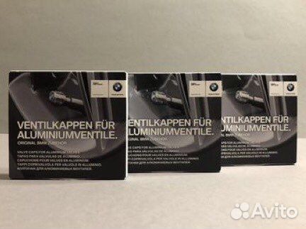 Колпачки BMW M для ниппеля Оригинал Новое