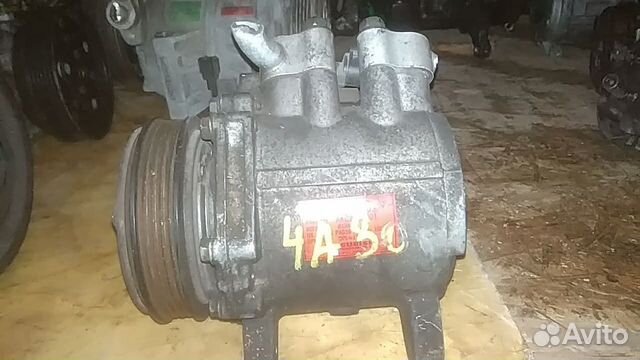 Компрессор кондиционера mitsubishi pajero MIN 4A30