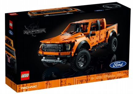 Новый Lego Technic 42126 Ford F-150 Raptor