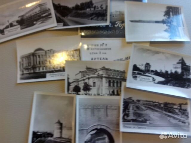 Мини Фотокарточки ссср1958г. г.Горький редкость