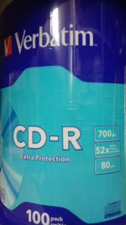 Диски Verbatim BD-R DL, CD-R