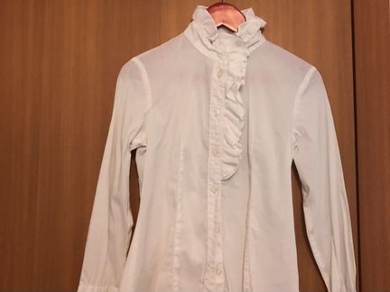 Блузки школьные, много 122-152