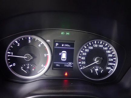 Hyundai Santa Fe 2.2 AT, 2019, 77 000 км