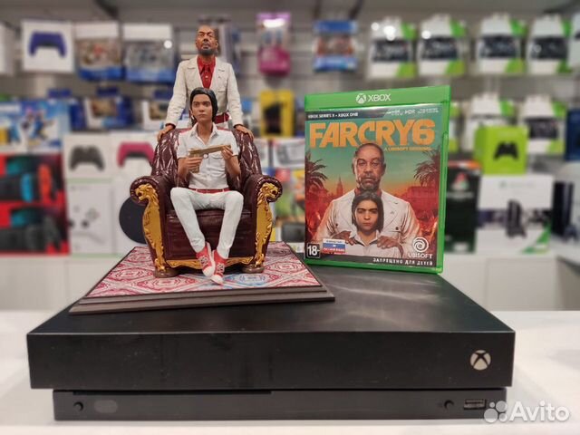 Xbox One X 1tb + Far Cry 6 (Магазин, Гарантия)