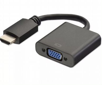 Переходник конвертер hdmi - VGA hdmi - RCA тюльпа