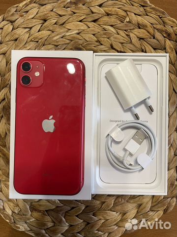 iPhone 11 128gb красный
