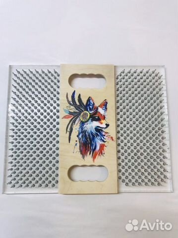 Доска с гвоздями для йоги садху массаж