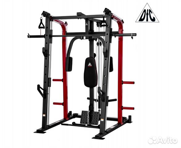 Силовой тренажер со скамьей и опциями DFC 8500
