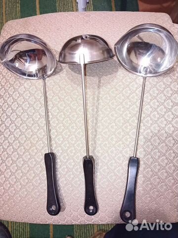 Половник, толкушка,лопатка, вилка из н/с