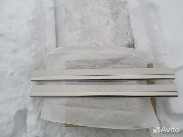 Накладки на пороги Ford focus 2 с 2005 - 2011 купе