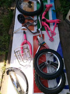 Сиденье, защита цепи для детского велосипеда