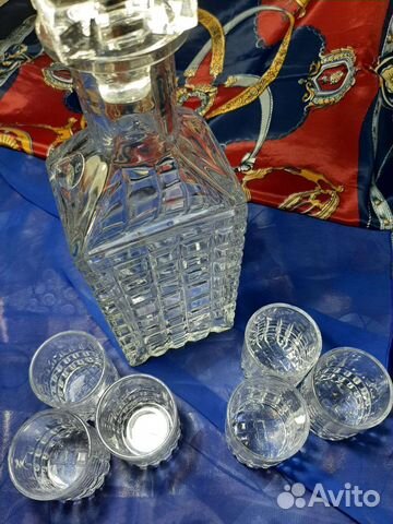 Водочный хрустальный набор СССР