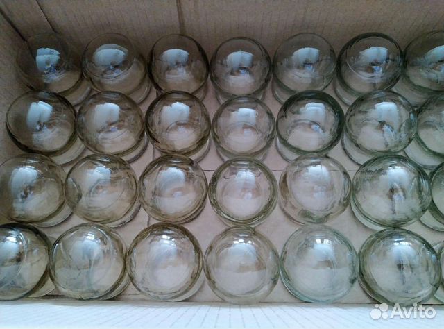 Банки Новые СССР Гост и для хиджама вакуумные стек