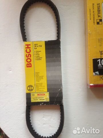 Новый. Ремень генератора клиновой Bosch (Ваз 2108)
