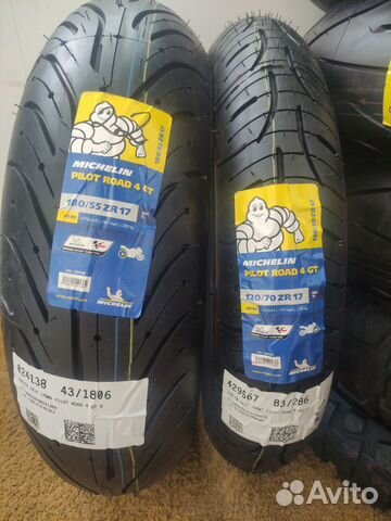 Мотошина Michelin Road 4 GT 180 55 17 Комплект