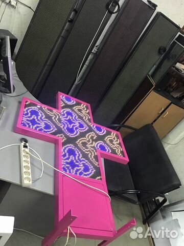 Светодиодный аптечный крест новый гарантия любой ц