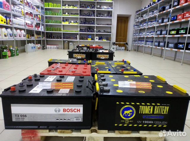 Купить грузовой аккумулятор 190Ач/225ач