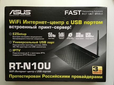 Wifi роутер Asus RT-N10U