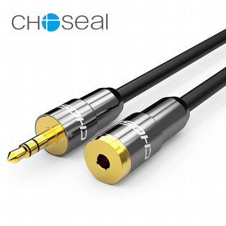 Аудио кабель-удлинитель 8 метров Jack 3,5 мм новый