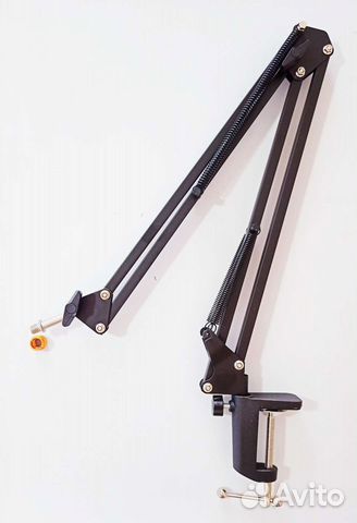 Пантограф для микрофона с переходником 3/8 на 5/8