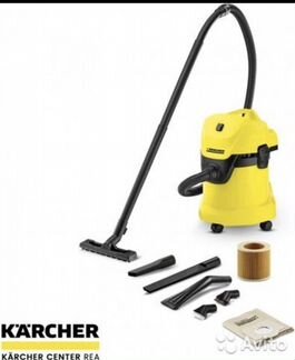Строительный пылесос Karcher WD3