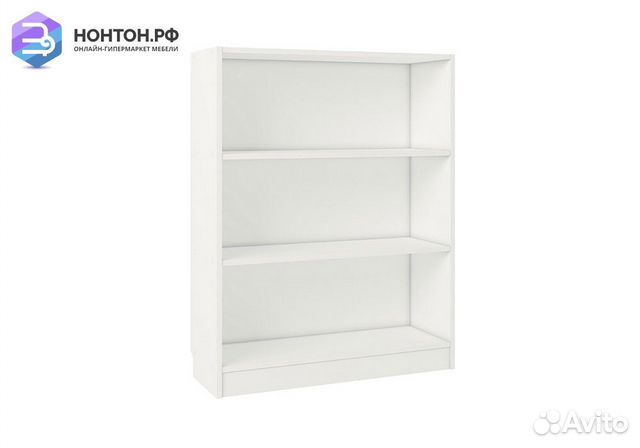 Стеллаж Polini Home Smart вертикальный 3 секции бе