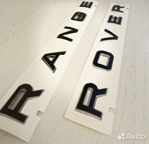 Буквы range rover