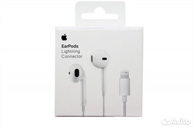 Гарнитура earpods Apple iPhone (orig) Lightning