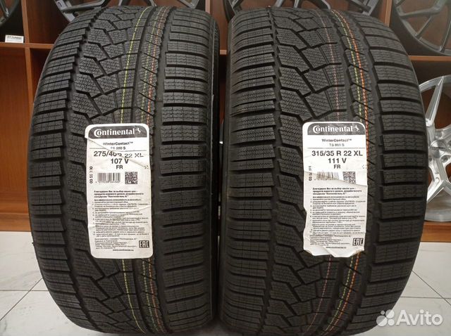 Continental ContiWinterContact TS 860S 275/40 R22 и 315/35 R22 107V