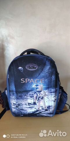 Ранец школьный Delune 7mini-019 для мальчика космо