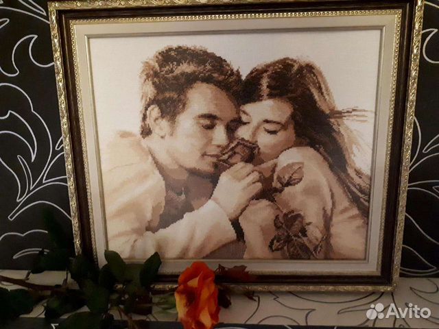 Картина вышитая крестом