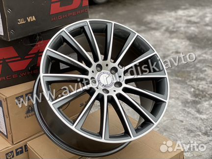Разноширокие AMG R19 5-112 для Mercedes W221