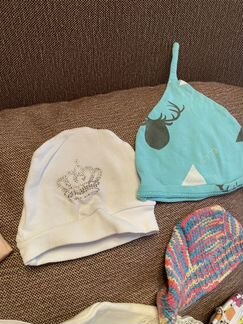 Шапочки для новорожденных