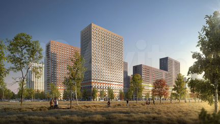 1-к квартира, 33.6 м², 3/25 эт.