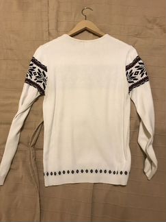 Мужской белый джемпер Etro р.S оригинал