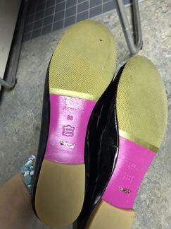 Балетки кожаные 37,5