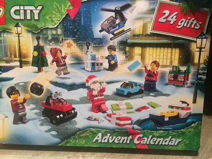 Lego City календарь