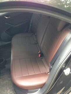 Модельные чехлы Шкода Рапид из экокожи