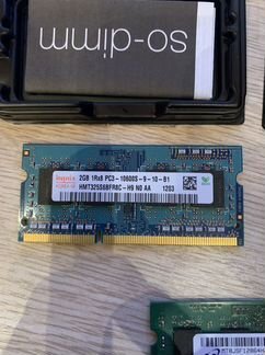 Оперативная память ddr3 2x2gb, 1x1gb