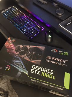 Asus gеforce GTX 1080Ti 11Гб strix