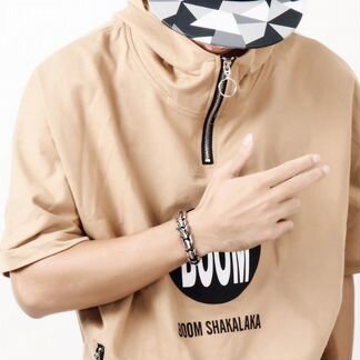 Браслет панцирный на руку мужской брутальный