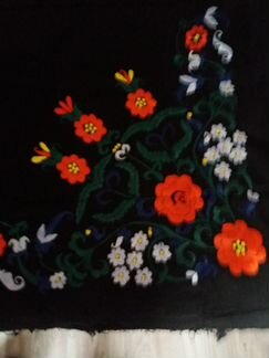 Шаль СССР новая 126х126 см