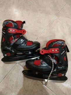 Коньки детские раздвижные 30-33