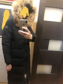 Пуховик длинный Canada gooce