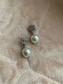 Серьги Chanel оригинал